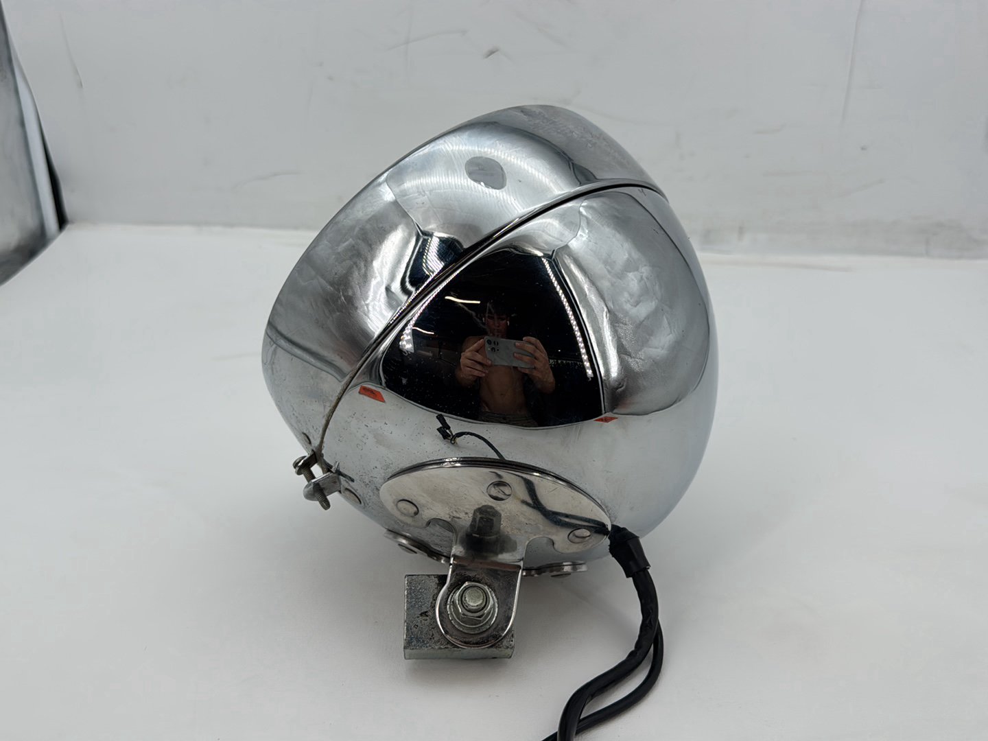 2007 Harley Softail Heritage Classic FLSTC OEM Headlight Headlamp Head Light Halogen