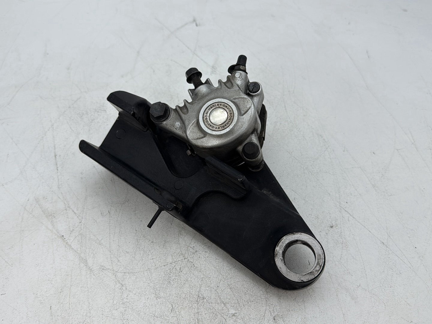 2009 Harley Sportster 883 Low XL883L OEM Rear Back Brake Caliper w/ Bracket