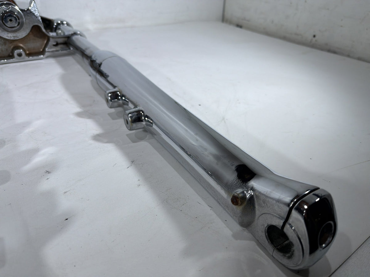2001 Harley Softail Deuce FXSTD Front Triple Tree Set & LH RH Fork Legs Sliders
