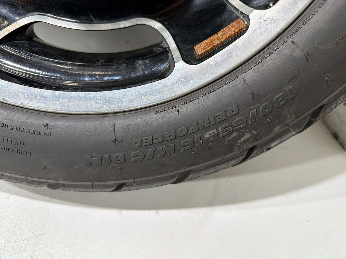 2009 Harley Street Glide Touring FLHX OEM Front & Rear Wheel Rim Tire 17" 16"