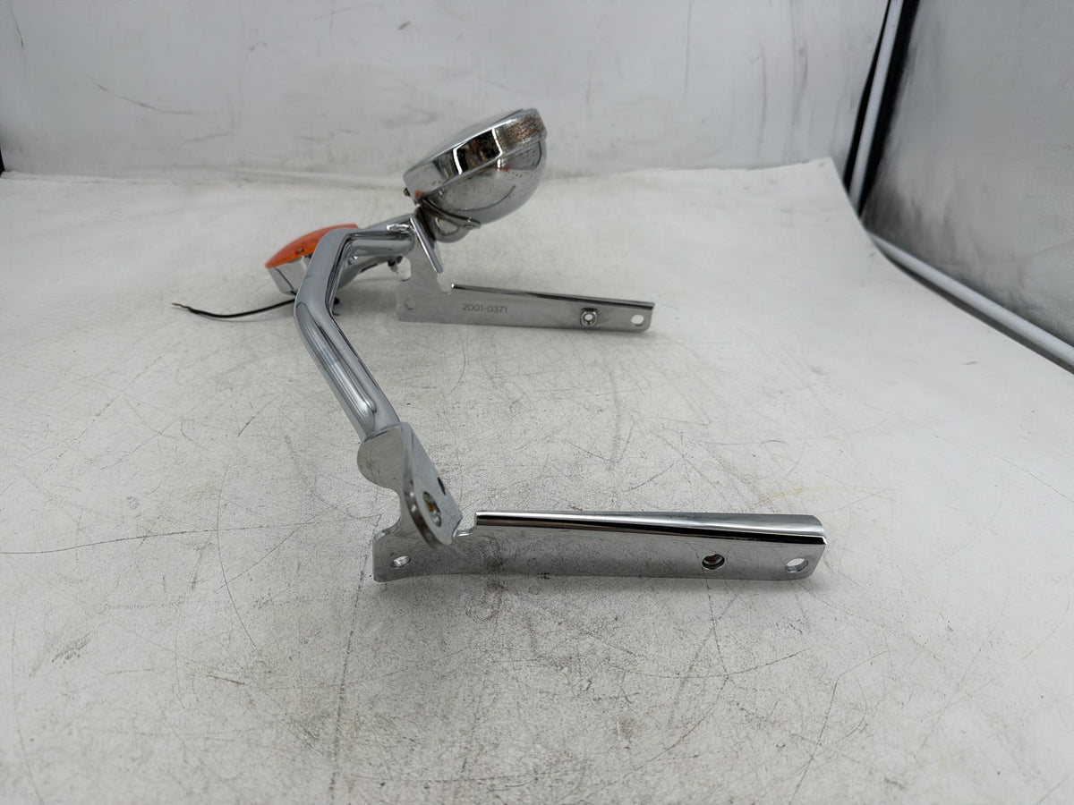 2001 Harley Fat Boy Softail FLSTF OEM Front Turn Signal Indicators Aux Light Bar