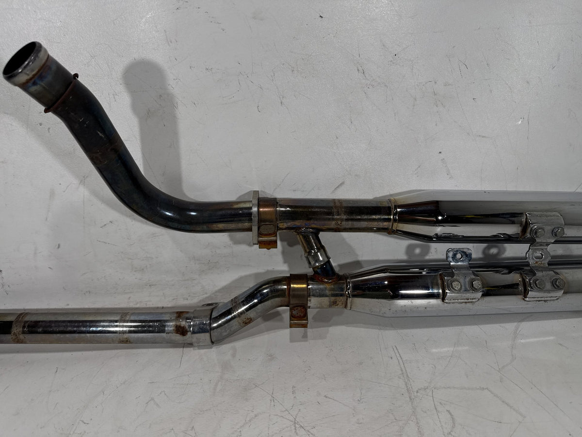2003 Harley Softail Deuce FXSTDI OEM Exhaust Header Muffler Pipes Screamin Eagle