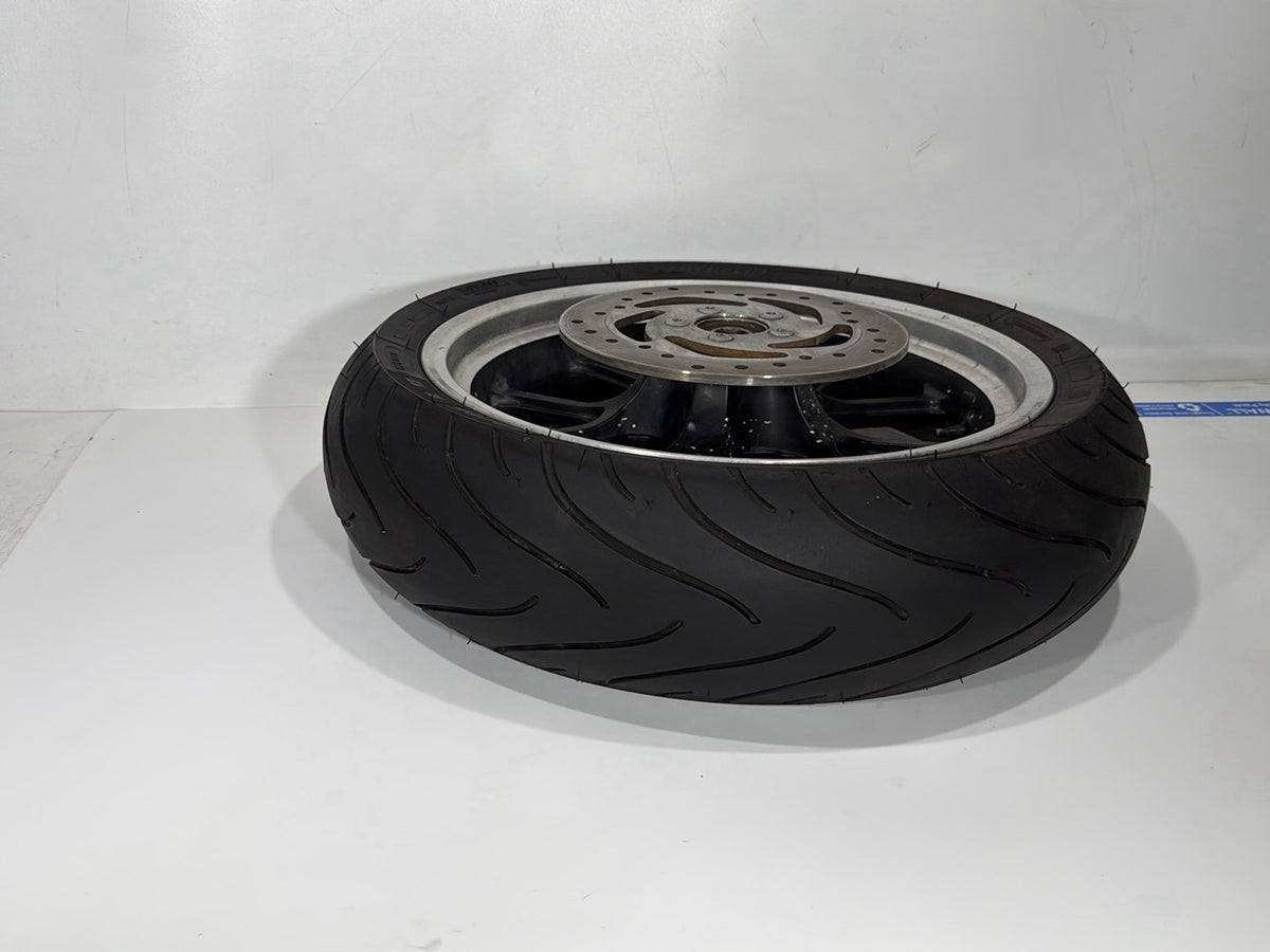 2014 Harley Sportster XL883L 883 SuperLow OEM Rear Wheel Rim Tire 150/60R17, 17"