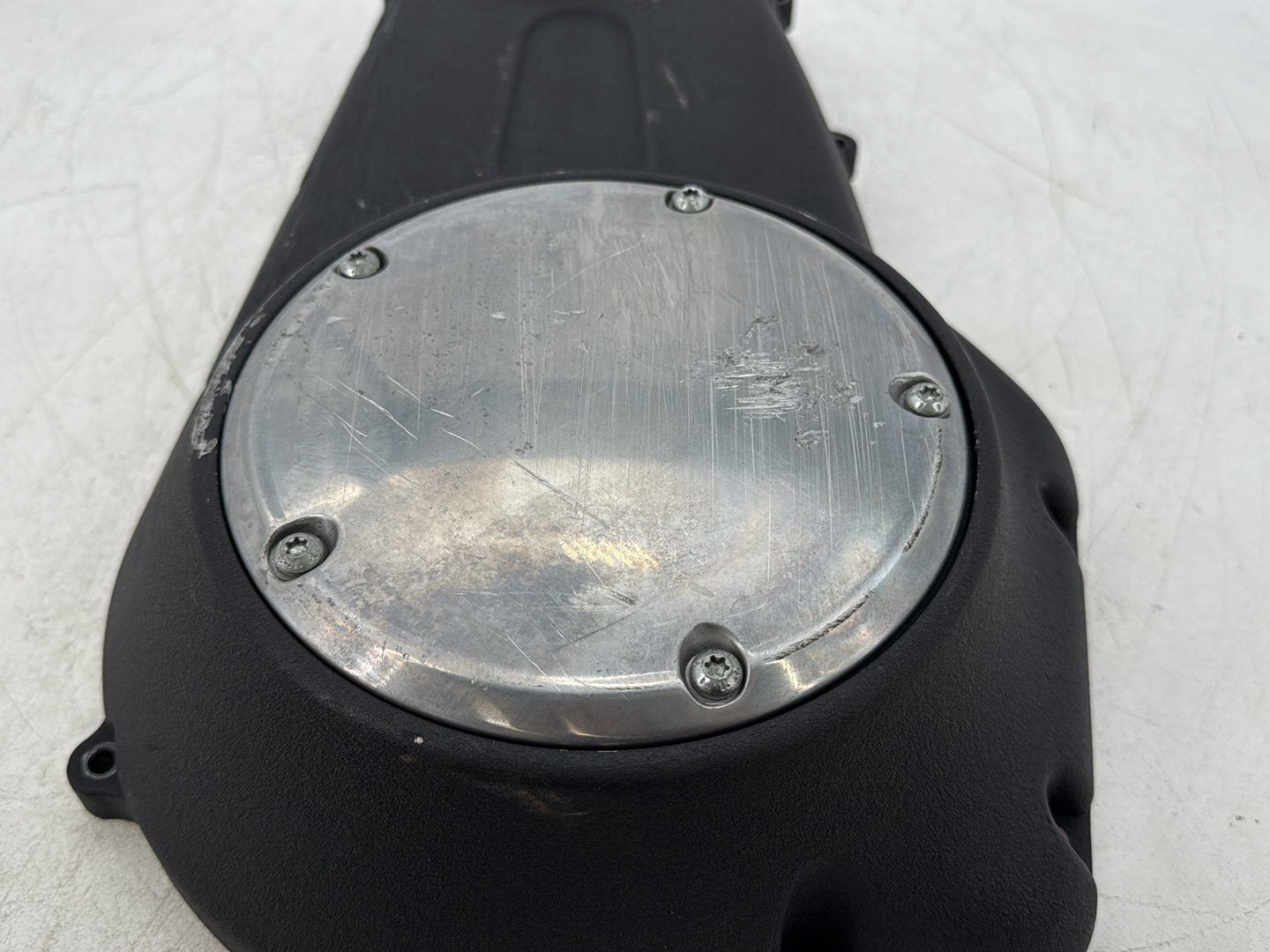2010 Harley Dyna Fat Bob FXDF OEM Outer Primary Clutch Cover