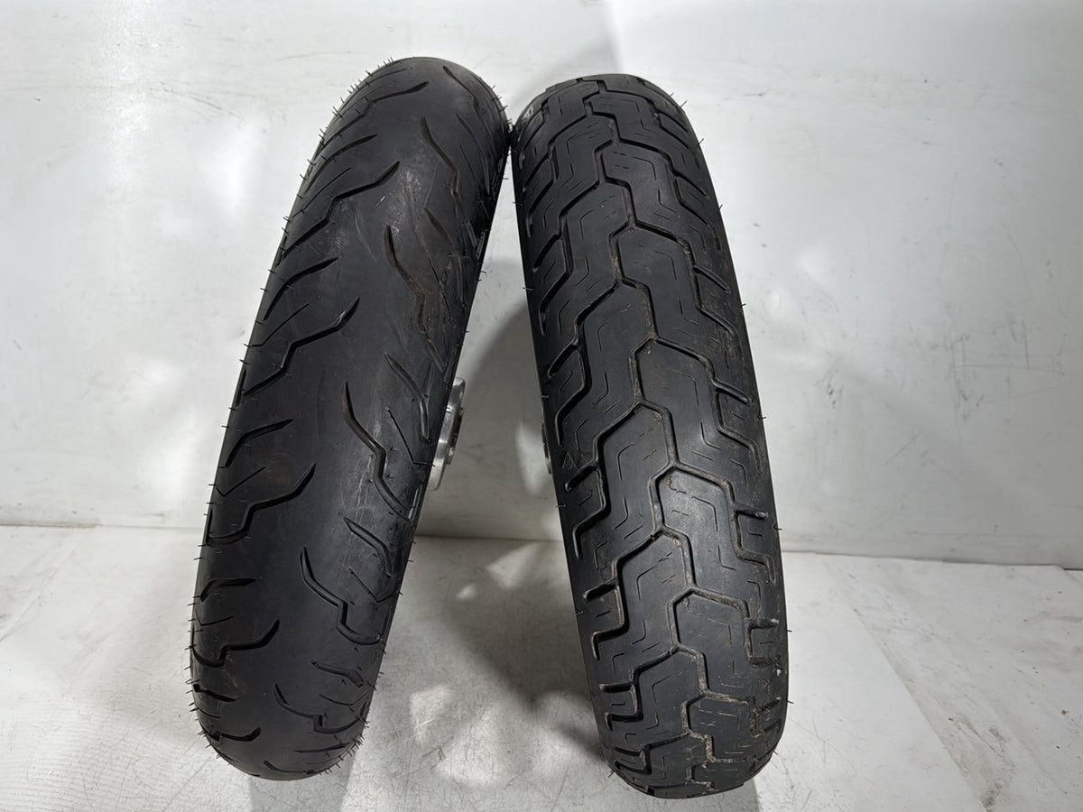 2006 Harley Electra Glide Touring Ultra OEM Front & Rear Wheel Rim Tire 16"