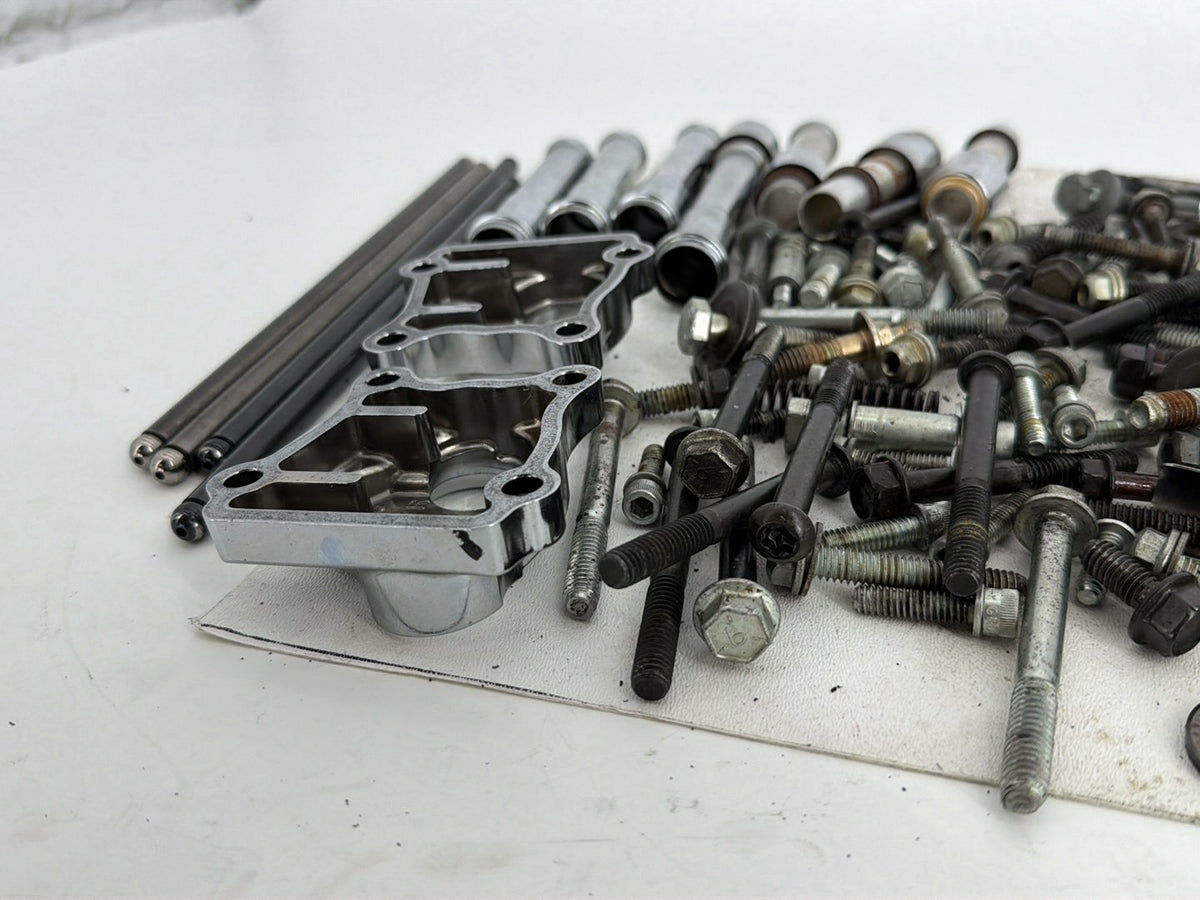 08 Harley Softail FLSTC Heritage Classic Twin Cam Engine Hardware Bolt Pushrods