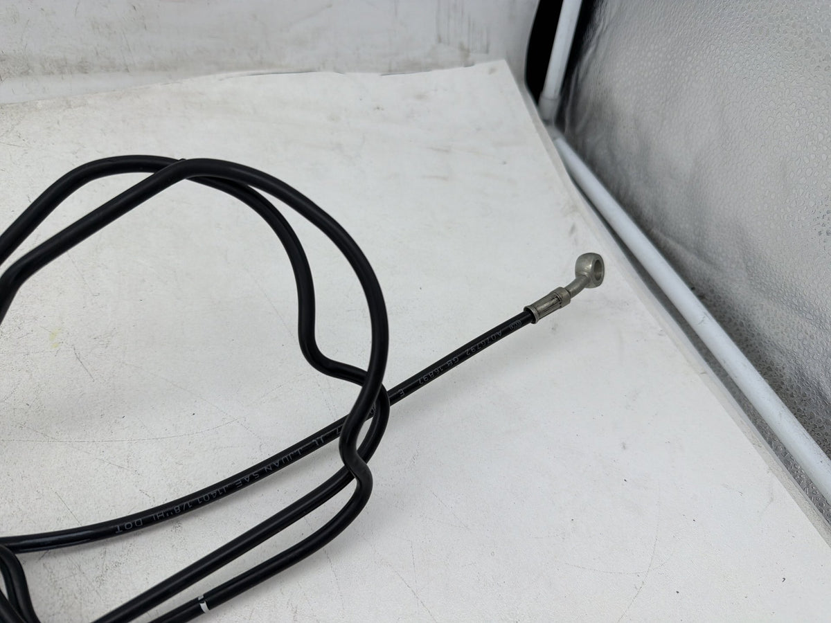 2014 Harley Dyna Switchback FLD OEM Front Brake Hose Line Pipe ABS