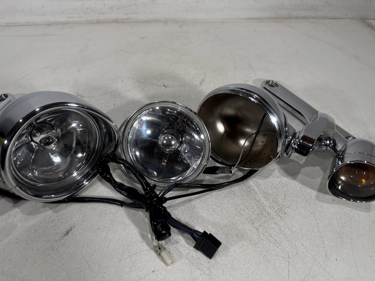 04 Harley Electra Glide CVO Screamin OEM Front Left Right Turn Signal Indicators