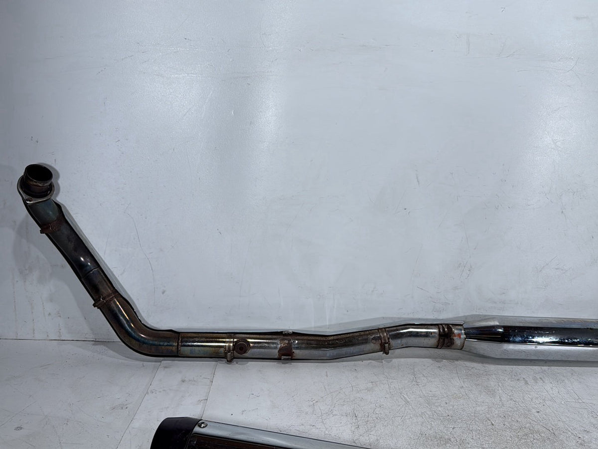 2005 Harley Road King Touring Police OEM Exhaust Header Pipes Muffler