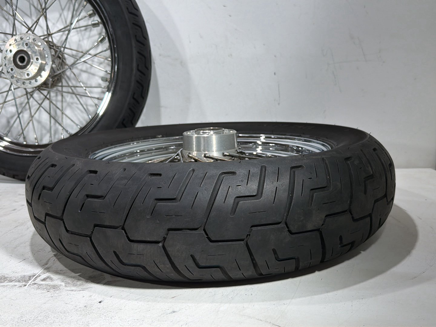 2005 Harley Sportster 1200 Roadster XL1200R OEM Front Rear Wheel Rim Tire Spoked