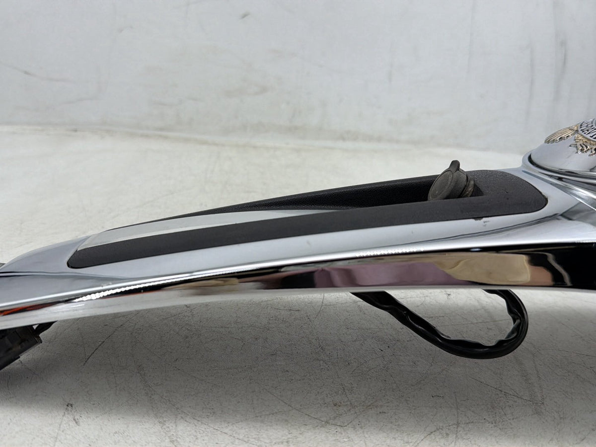 2010 Harley Electra Glide Touring Fuel Gas Tank Dash Console NOKey Eagle Spirit