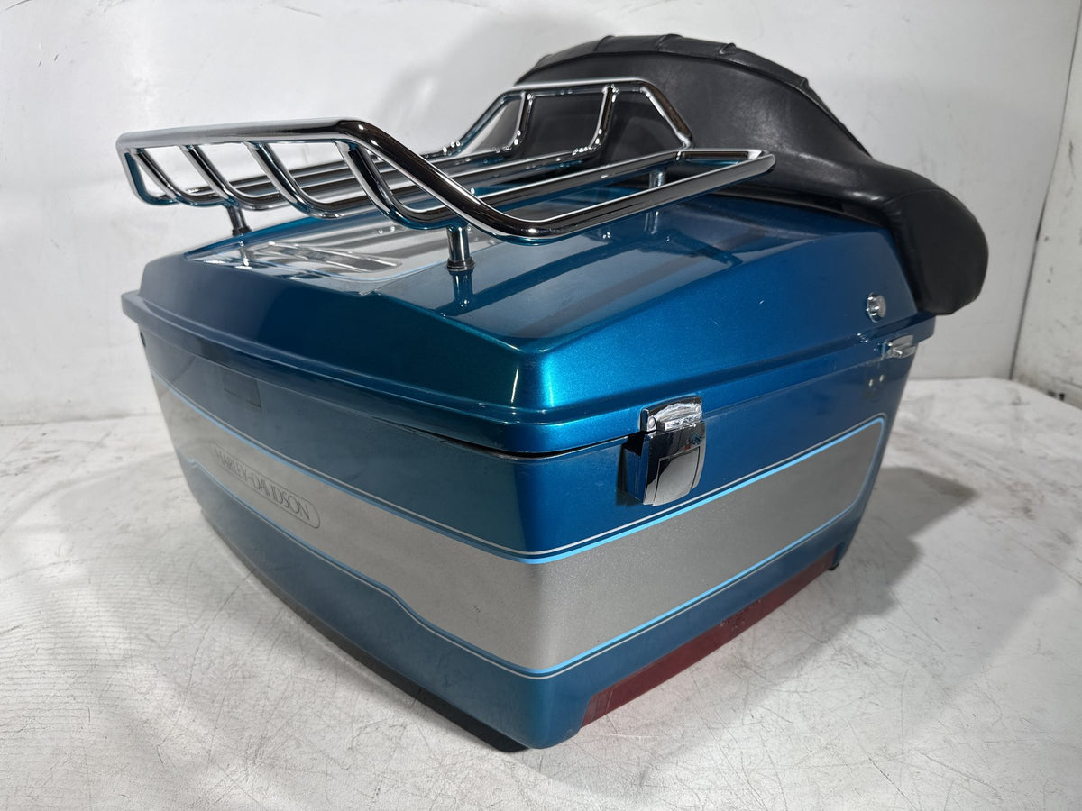 1995 Harley Electra Glide Touring FLHT OEM Pass Backrest Tour Pak Luggage NOKey
