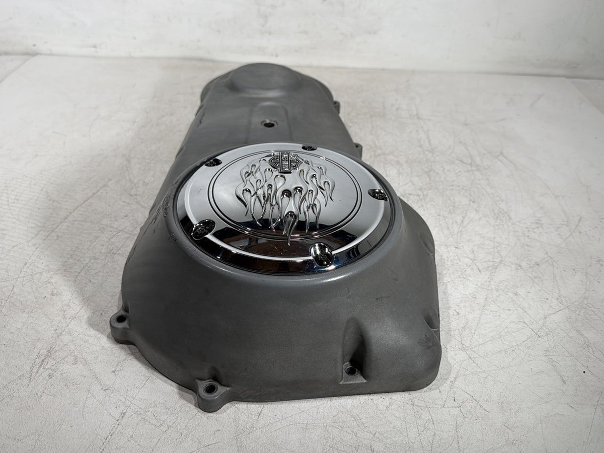 2009 Harley Dyna Street Bob FXDB OEM Outer Primary Clutch Cover