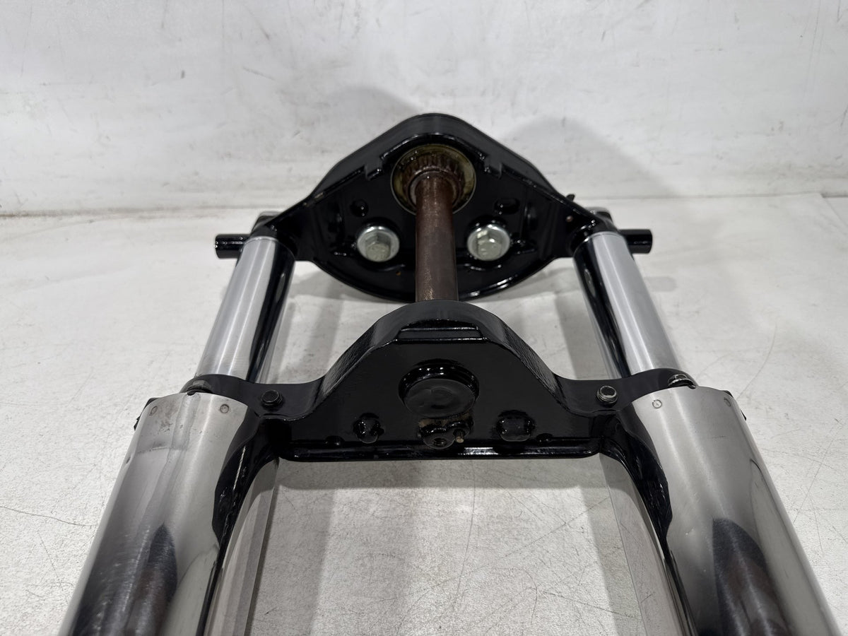 2012 Harley Street Glide Touring Front Triple Tree Set & LH RH Fork Legs Sliders