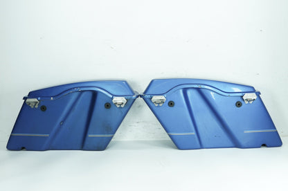 1984 - 1998 Harley-Davidson Touring Electra Glide Classic Left Right Saddlebags Luggage NOKey 90752-93