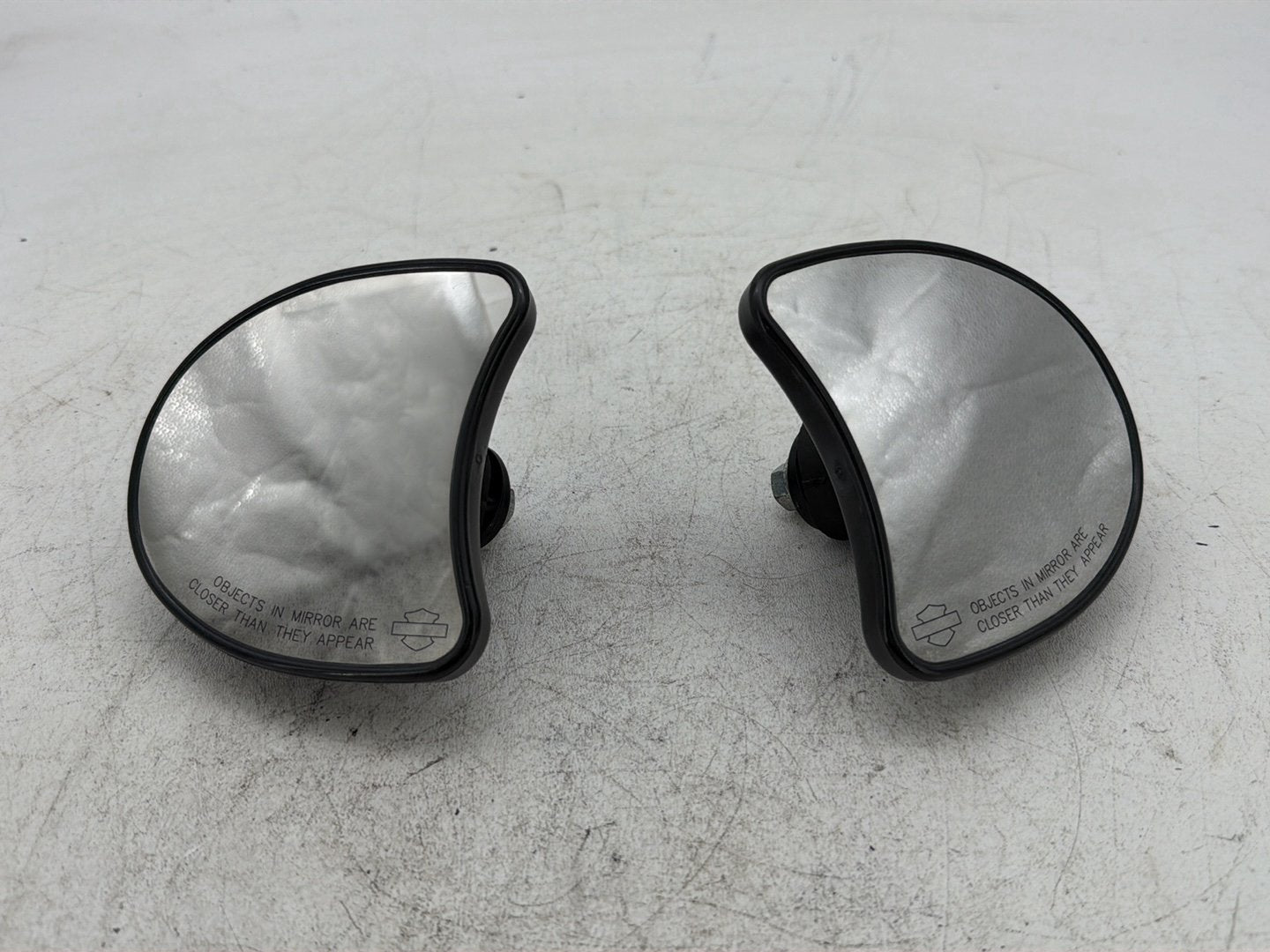 2009 Harley Street Glide Touring FLHX OEM Right & Left Fairing Rear View Mirror
