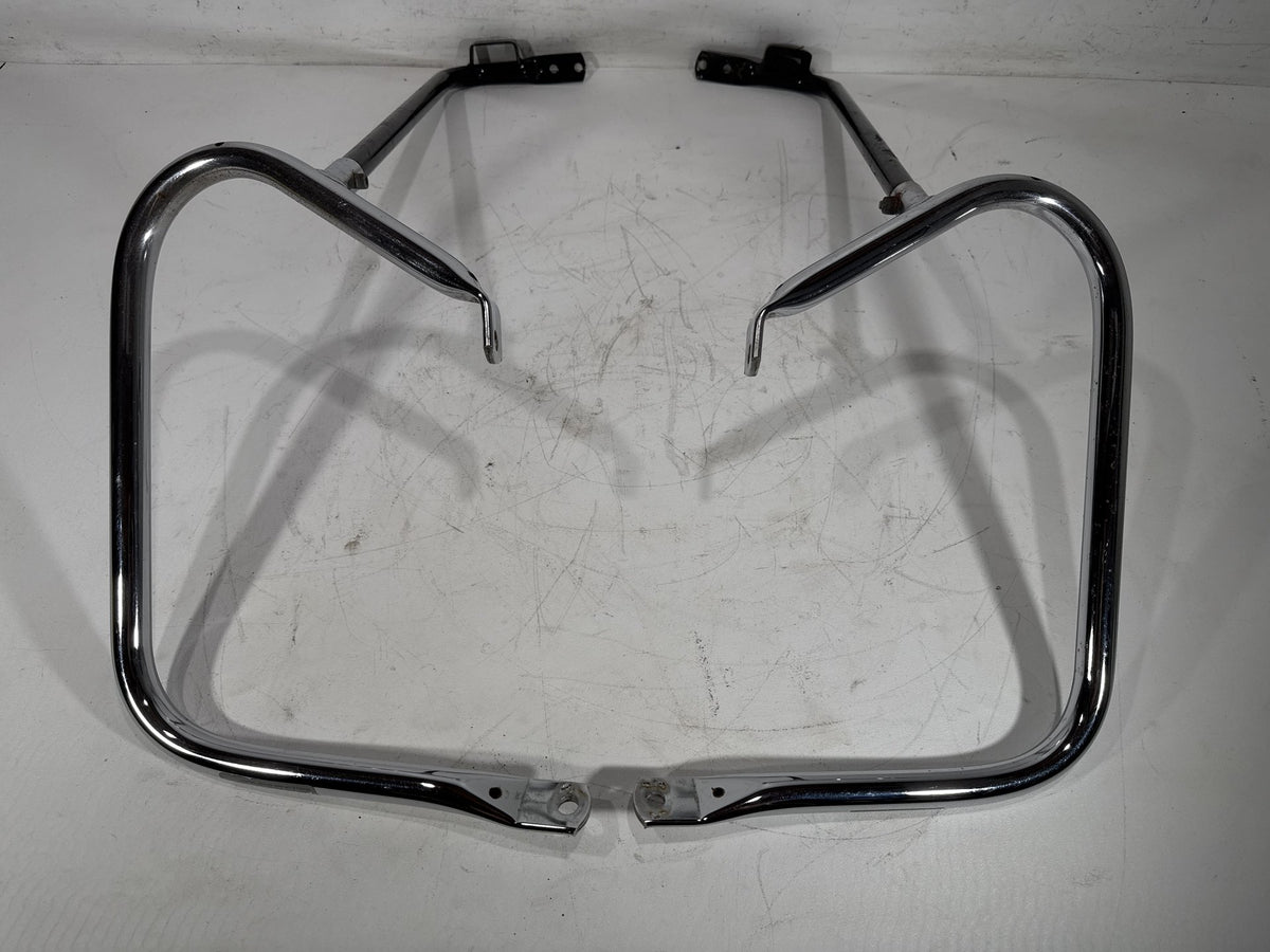 2002 Harley Electra Glide Touring OEM Rear Left Right Saddlebag Guard Rails Bar