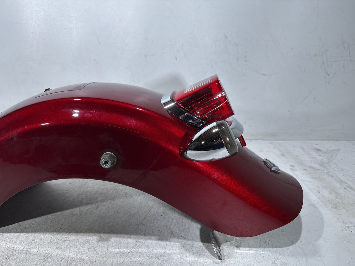 2009 Harley Electra Glide Touring CVO Eagle Rear Wheel Fender & Turn Signals Bar