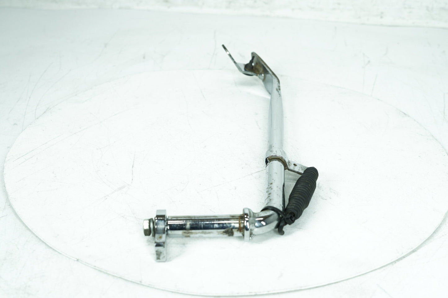 2003 Harley Softail FLSTC Heritage Classic OEM Left Side Jiffy Kick Stand & Spring