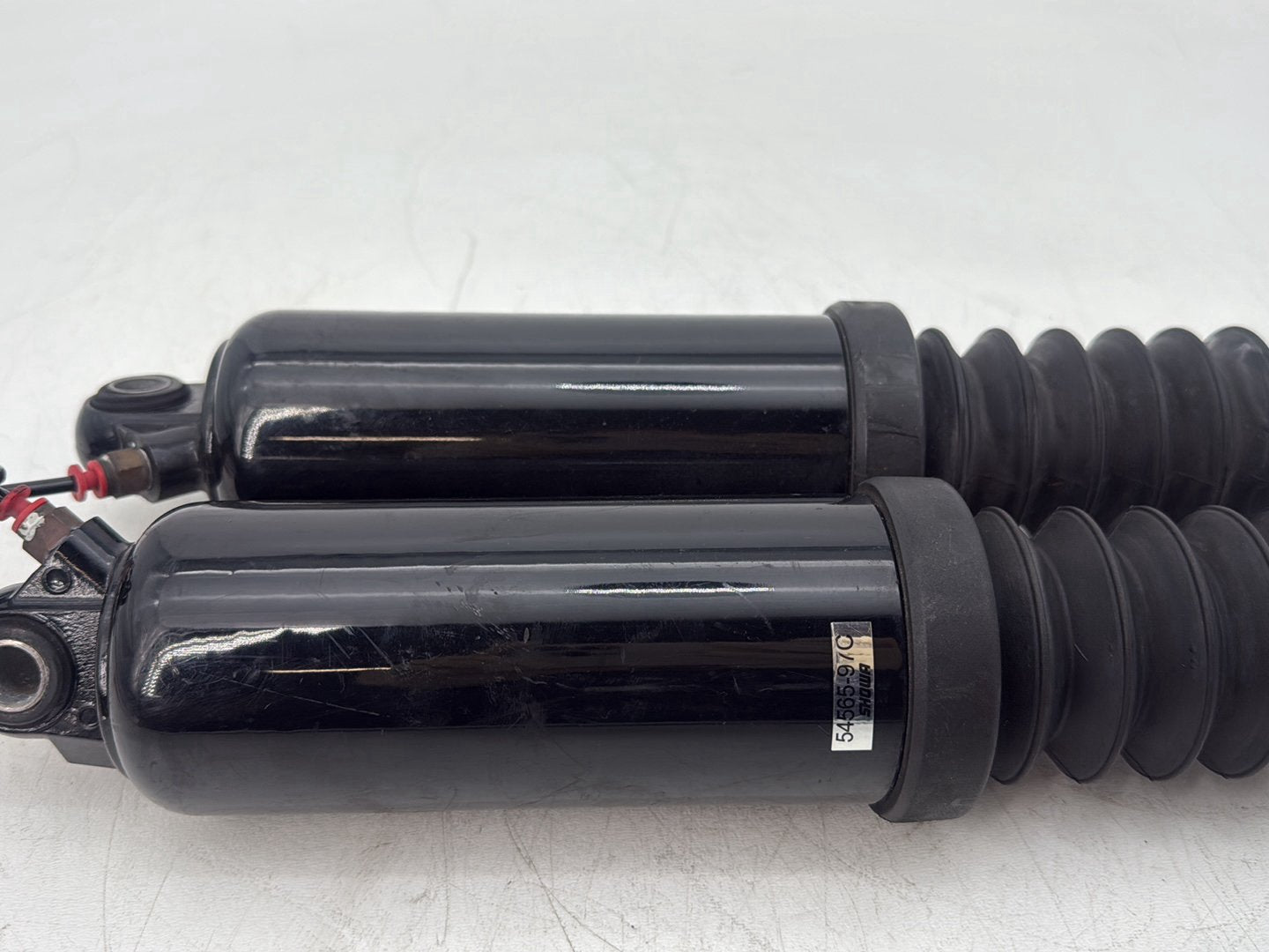 2007 Harley Touring FLHTCU Electra Glide Ultra OEM Rear Left Right Shock Absorbers