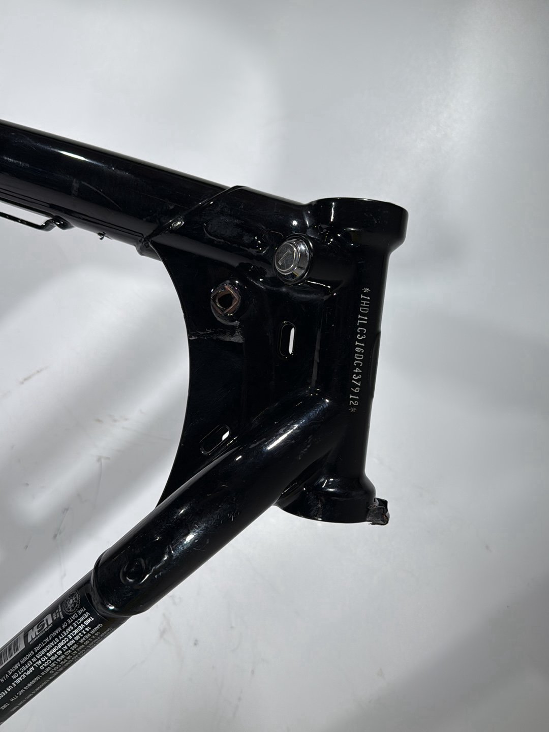 2013 Harley Forty-Eight Sportster 1200X OEM Body Main Frame Chassis SLVG