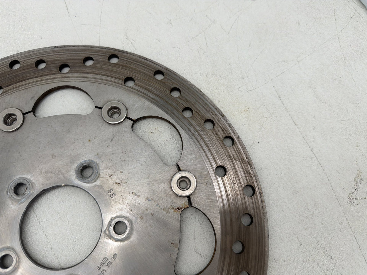 2016 Harley Dyna Fat Bob FXDF 103 OEM Front Brake Rotors Disc Pair