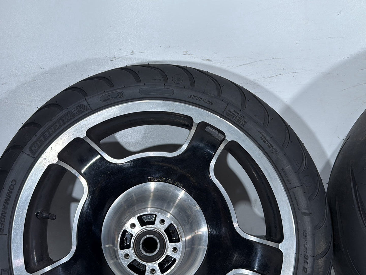 2011 Harley Road Glide Touring FLTRX OEM Front & Rear Wheel Rim Tire