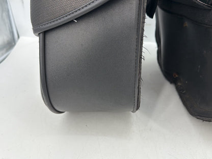 2004 - 2013 Harley-Davidson Sportster 883 Custom Rear Left Right Saddlebags Luggage Leather KEMI-MOTO
