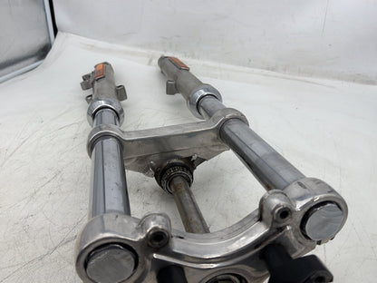 2008 Harley Sportster XL883L OEM Front Triple Tree Set &amp; LH RH Fork Legs Sliders