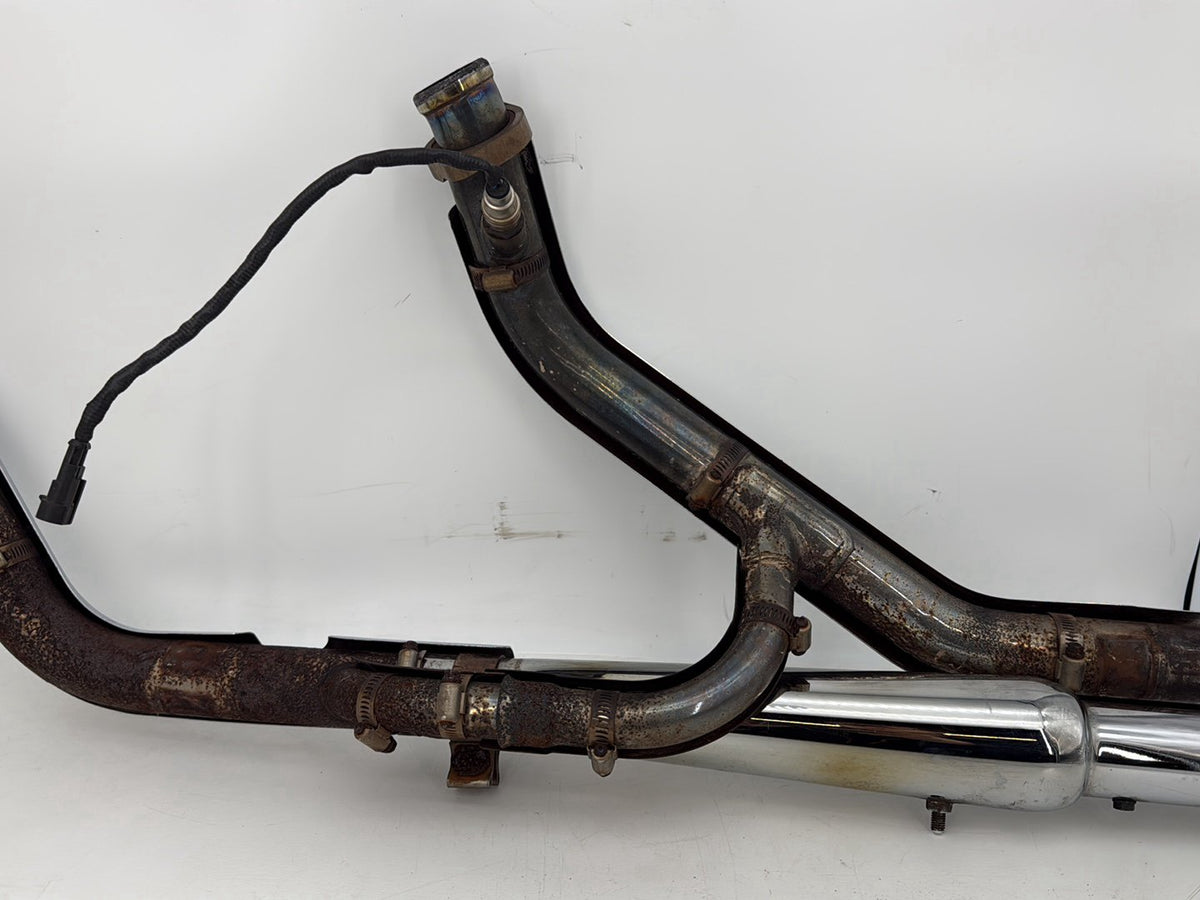 2006 Harley Dyna FXDI Super Glide OEM Exhaust Header Pipes Muffler