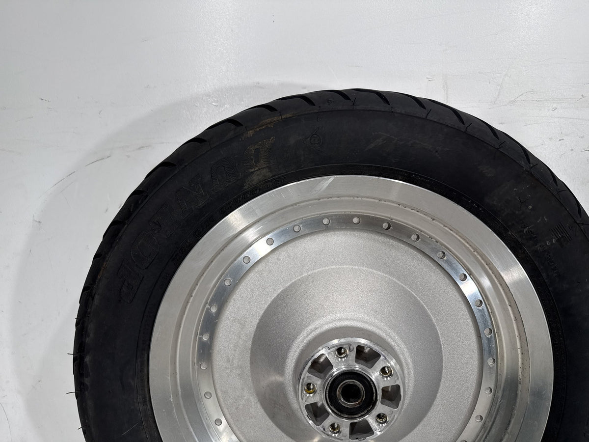 2002 Harley Heritage Softail Classic FLSTC OEM Front & Rear Wheel Rim Tire 16"