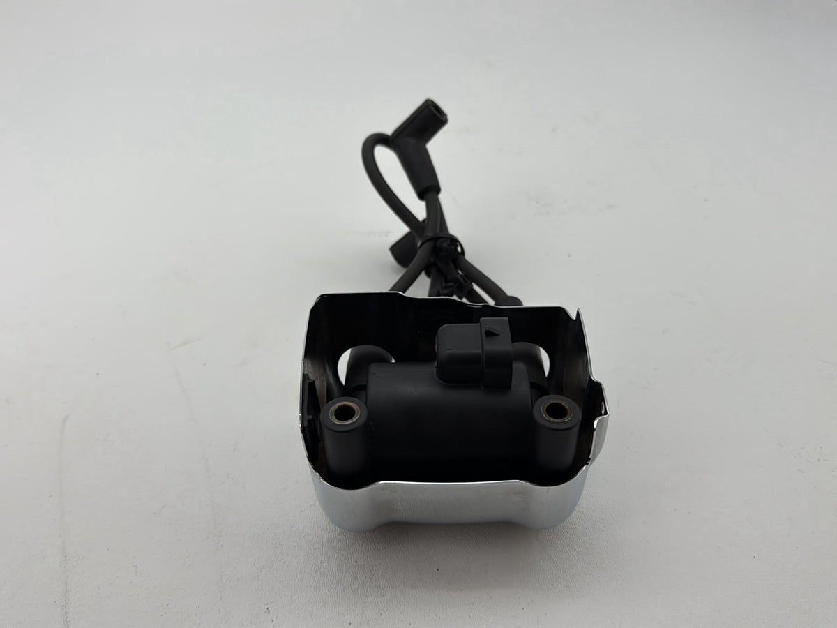 2008 Harley Softail Deluxe FLSTN OEM Ignition Coil Spark Plugs Cable