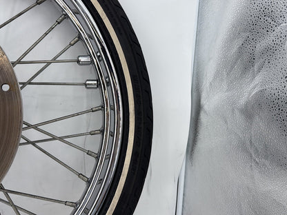 1997 Harley Softail Heritage Classic OEM Front Wheel Rim Tire Spoked MH90-21 21"
