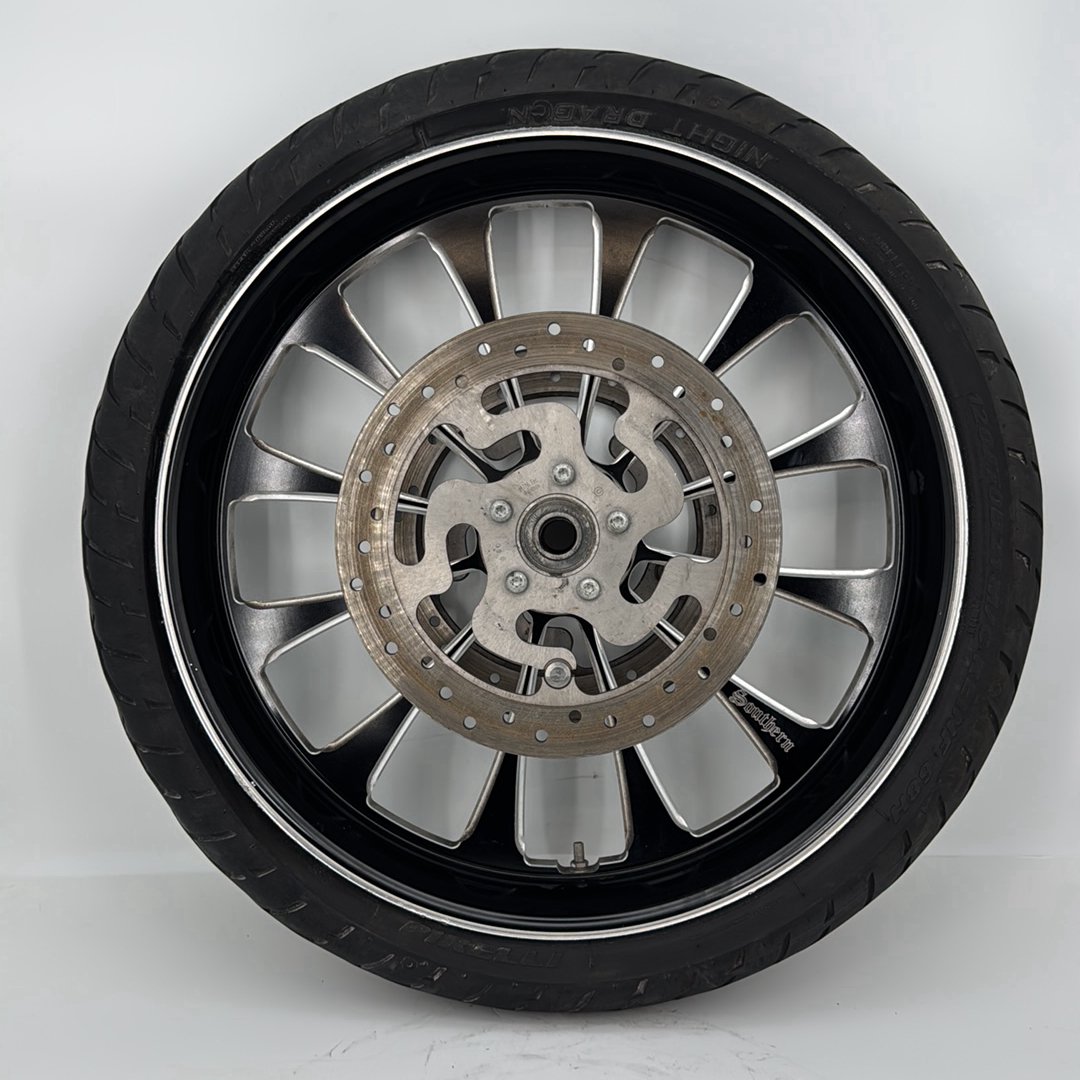 2008 - 2016 Harley-Davidson Touring Street Glide Front Wheel Rim Tire 120/70B21