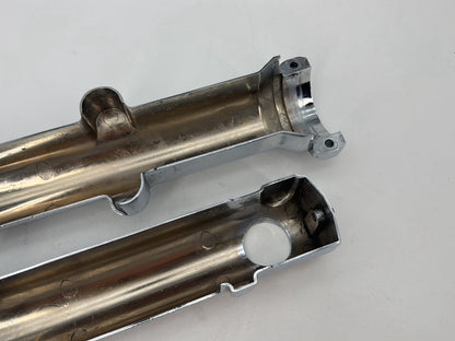 1999 - 2006 Harley-Davidson Dyna Low Rider Front Left & Right Fork Legs Sliders Chrome