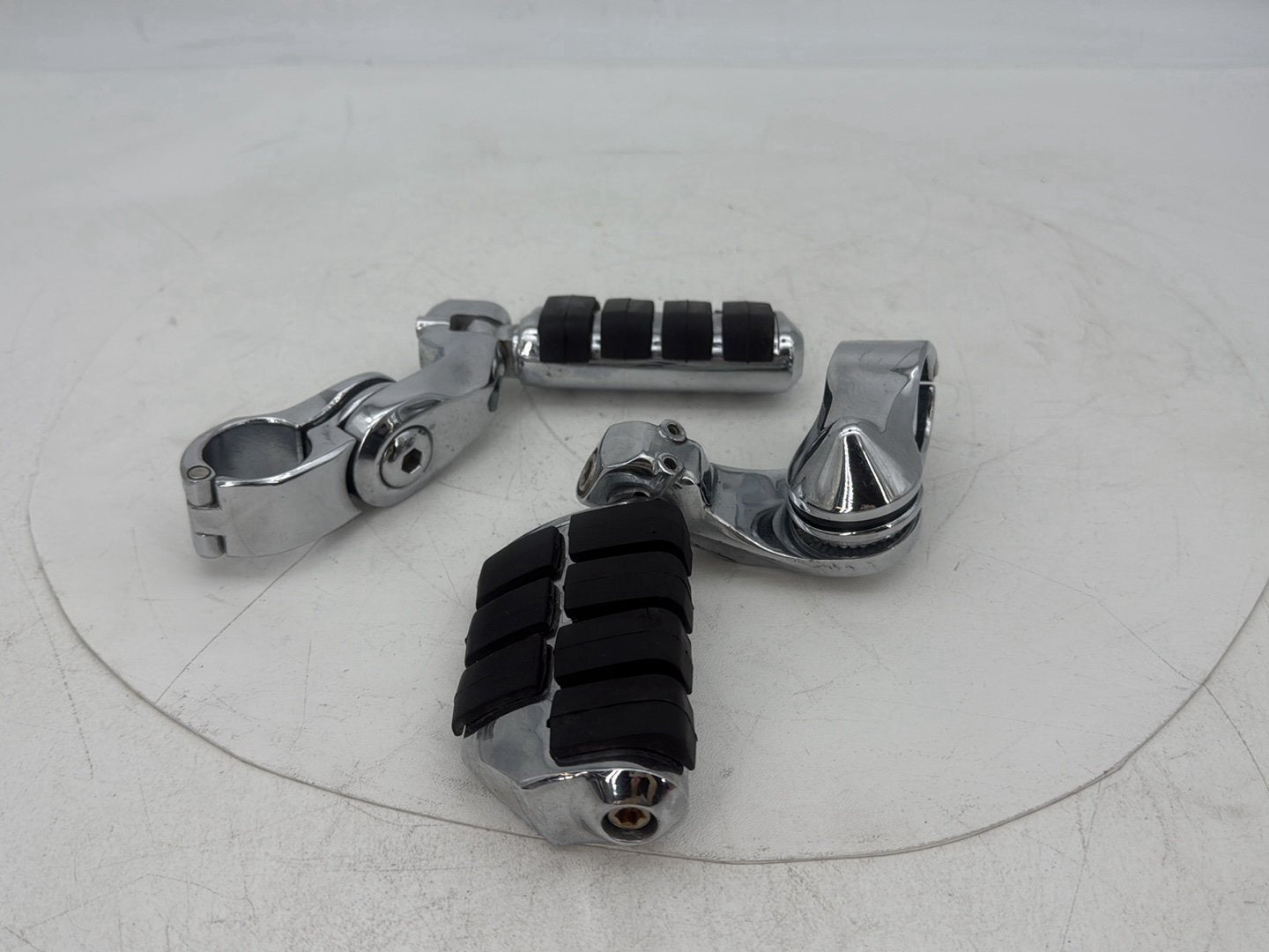 2007 - 2012 Harley-Davidson Touring Electra Glide Ultra Front Right Left Highway Foot Pegs KUR-4050