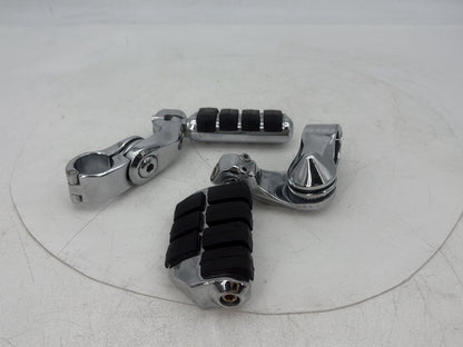 2007 - 2012 Harley-Davidson Touring Electra Glide Ultra Front Right Left Highway Foot Pegs KUR-4050