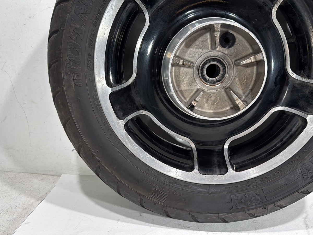 13 Harley Street Glide Touring OEM Front & Rear Wheel Rim Tire AIRSTRIKE 16" 18"
