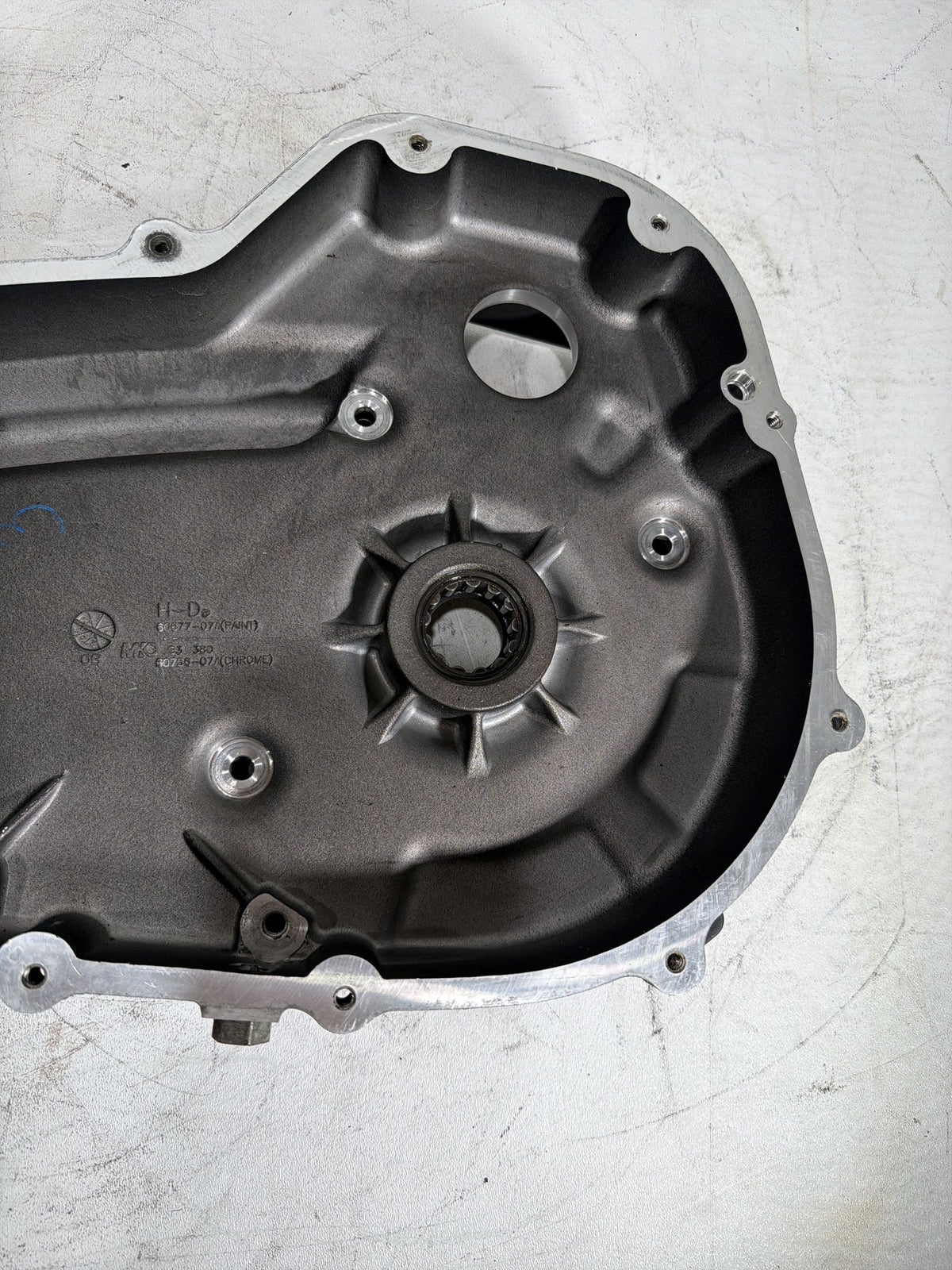 2009 Harley Street Glide Touring FLHX OEM Inner Primary Clutch Cover