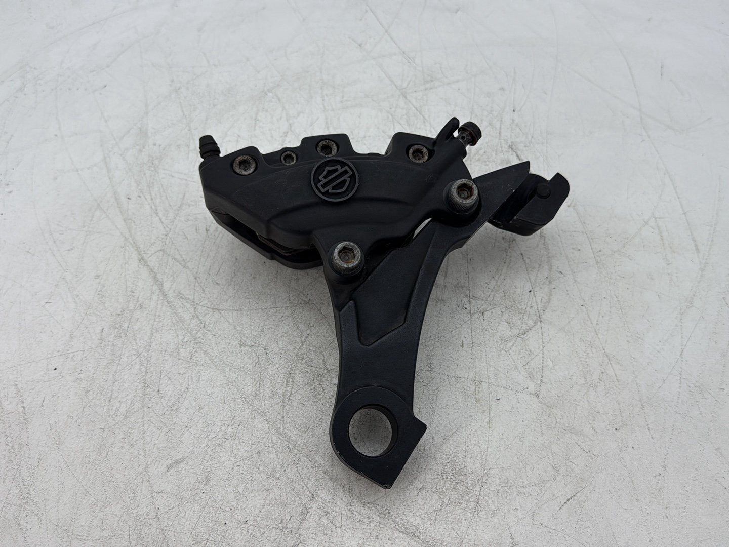 2013 Harley Electra Glide Touring Ultra FLHTCUI OEM Rear Back Brake Caliper w/ Bracket