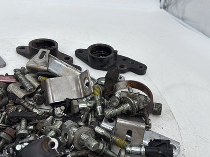 1999 - 2006 Harley-Davidson Touring Electra Glide Hardware Bolts Nuts & Brackets w/ Left Right Fork Swingarm Brackets