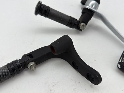 2008 Harley Dyna Fat Bob FXDF OEM Left Right Foot Brake Control Pegs