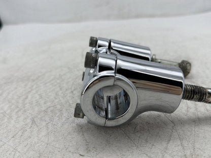 2011 Harley Heritage Softail Classic FLSTC OEM Front Handlebar Riser Top Clamp Chrome