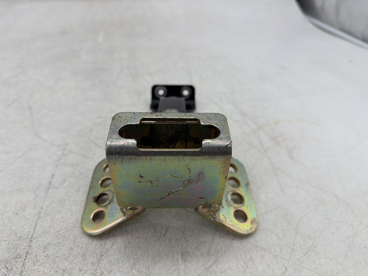 2009 Harley Electra Glide Touring CVO Front Driver Rider Backrest Bracket Mount
