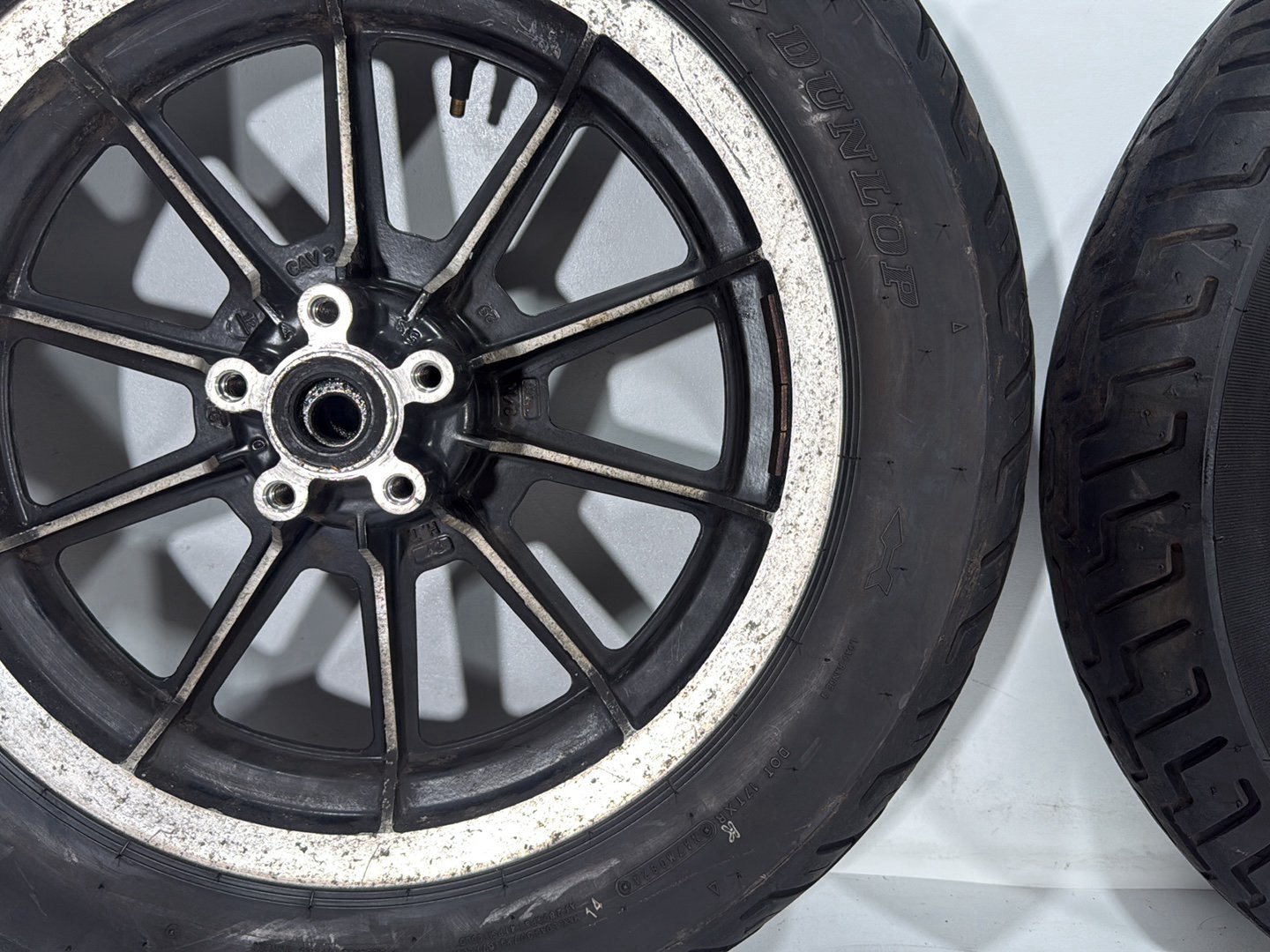 1996 Harley Electra Glide Touring FLHT OEM Front & Rear Wheel Rim Tire