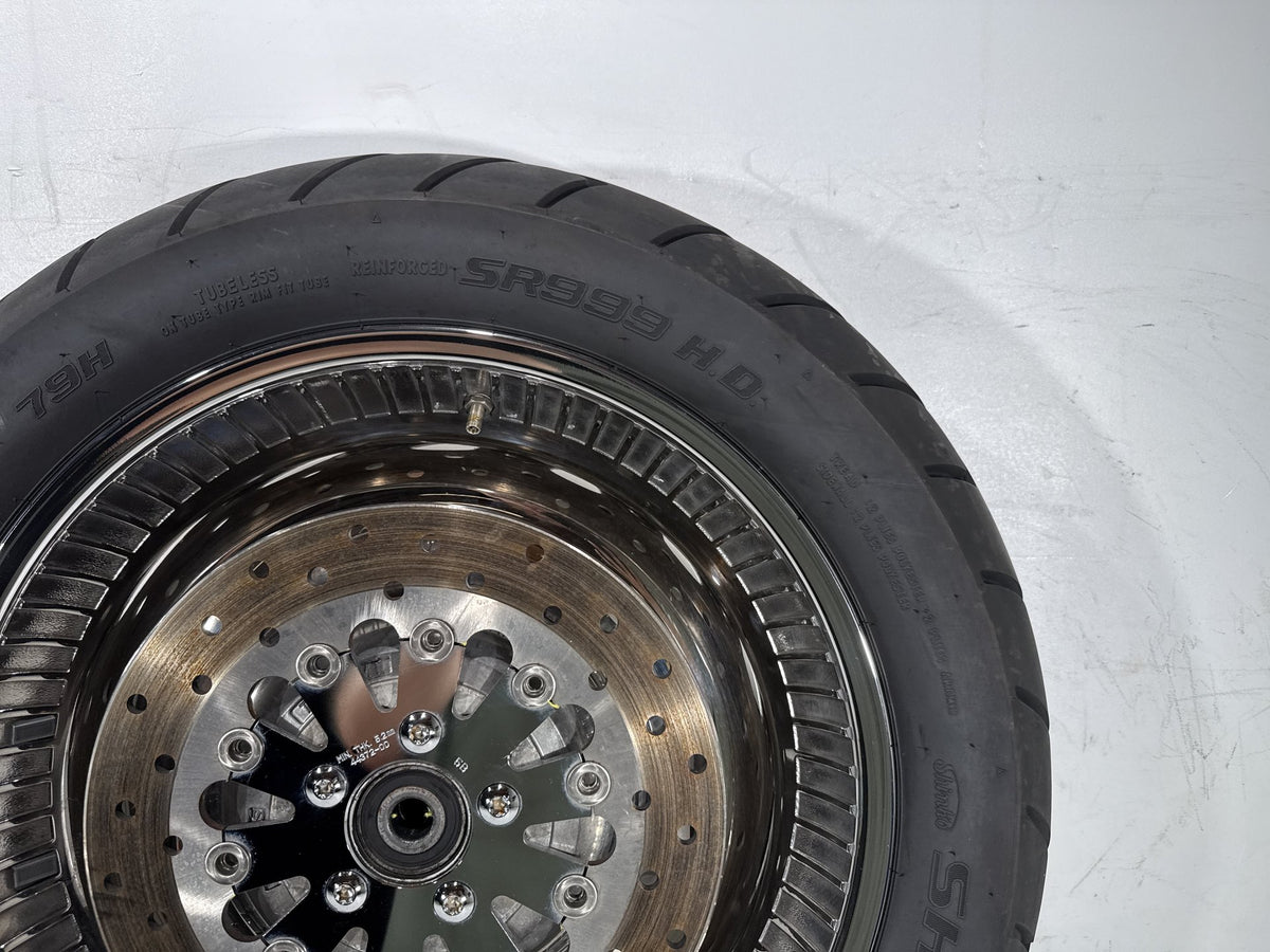 2003 Harley Softail Deuce FXSTDI OEM Rear Wheel Rim Tire 160/70B17 17"