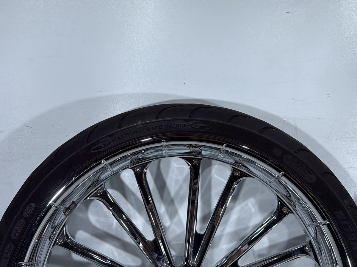 2009 Harley Road Glide Touring FLTR OEM Front & Rear Wheel Rim Tire