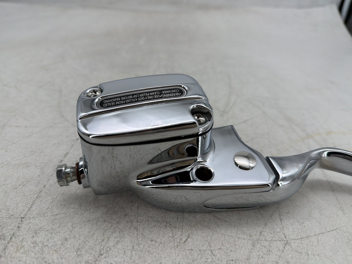 09 Harley Electra Glide Touring CVO Front Left Hand Clutch Lever Master Cylinder