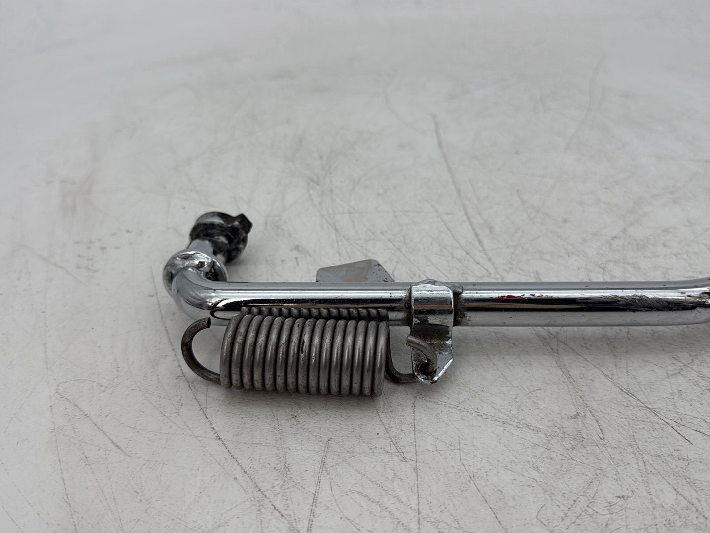 2005 Harley Dyna FXDWG Wide Glide OEM Left Side Jiffy Kick Stand & Spring