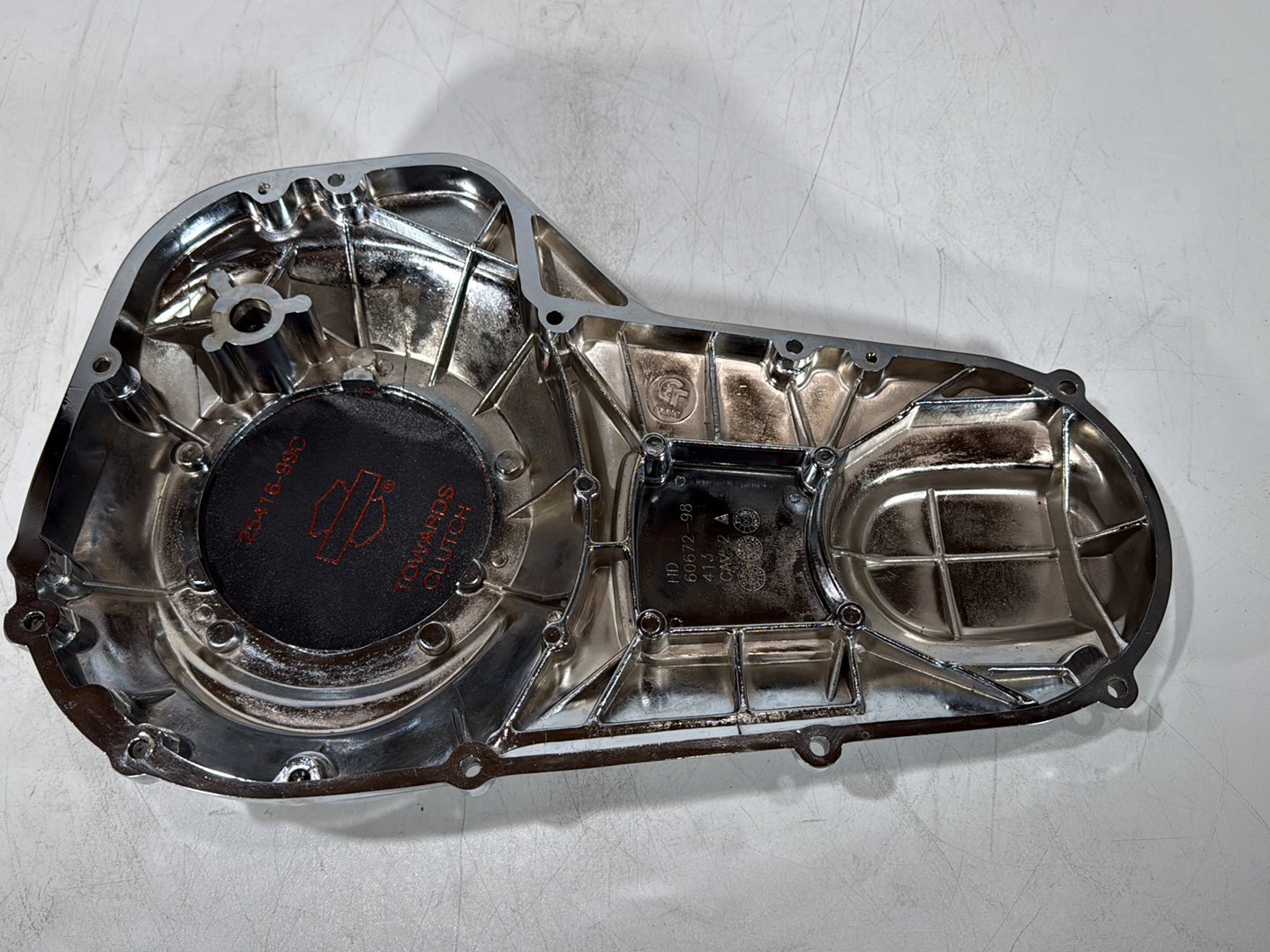 1999 - 2006 Harley-Davidson Touring Road King Police Outer Primary Clutch Cover 60672-98